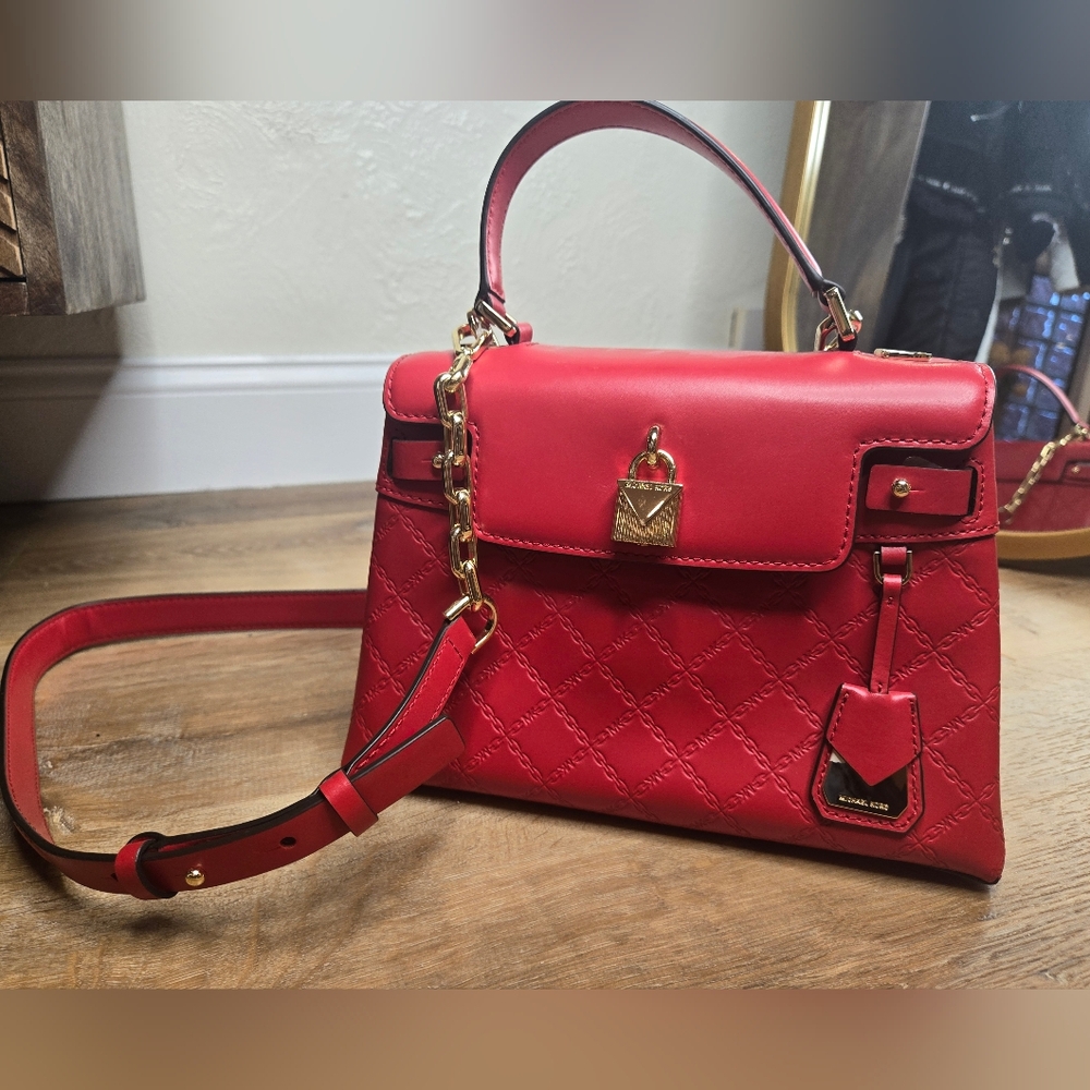 New. Michael kors red bag